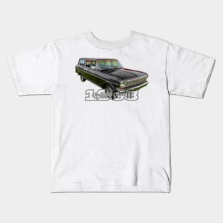 163 Chevrolet Chevy II Nova Station Wagon Kids T-Shirt